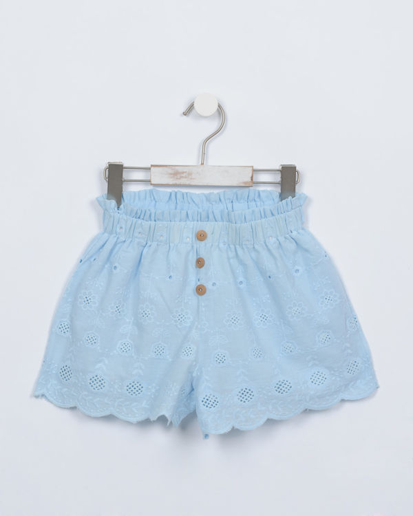 Picture of JH4466-GIRLS HIGH QUALITY MATERERIAL EMBOIDERED SHORTS